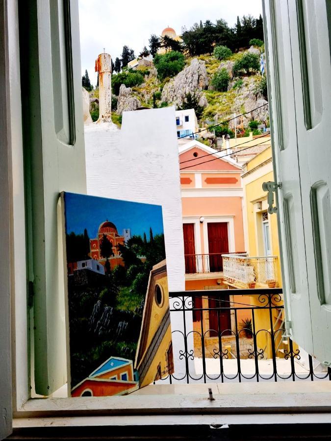 Kozas Art House, Symi Apartment ภายนอก รูปภาพ